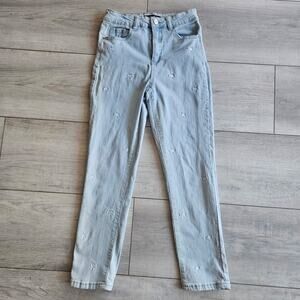 Stylish Light Blue Girl's Jeans - Cali 1850